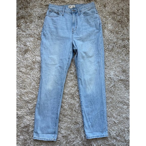 Madewell Denim - Madewell The Curvy Perfect Vintage Jeans Womens Size 28 Light Wash Casual